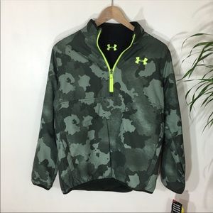 NWT Under Armour reversible youth large jacket